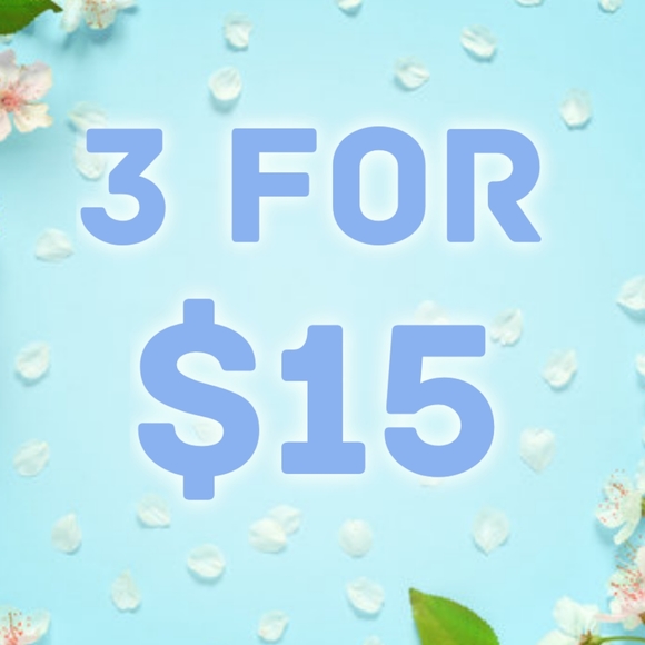 🩵🩵 3 for $15 bundle 🩵🩵 - Picture 1 of 1